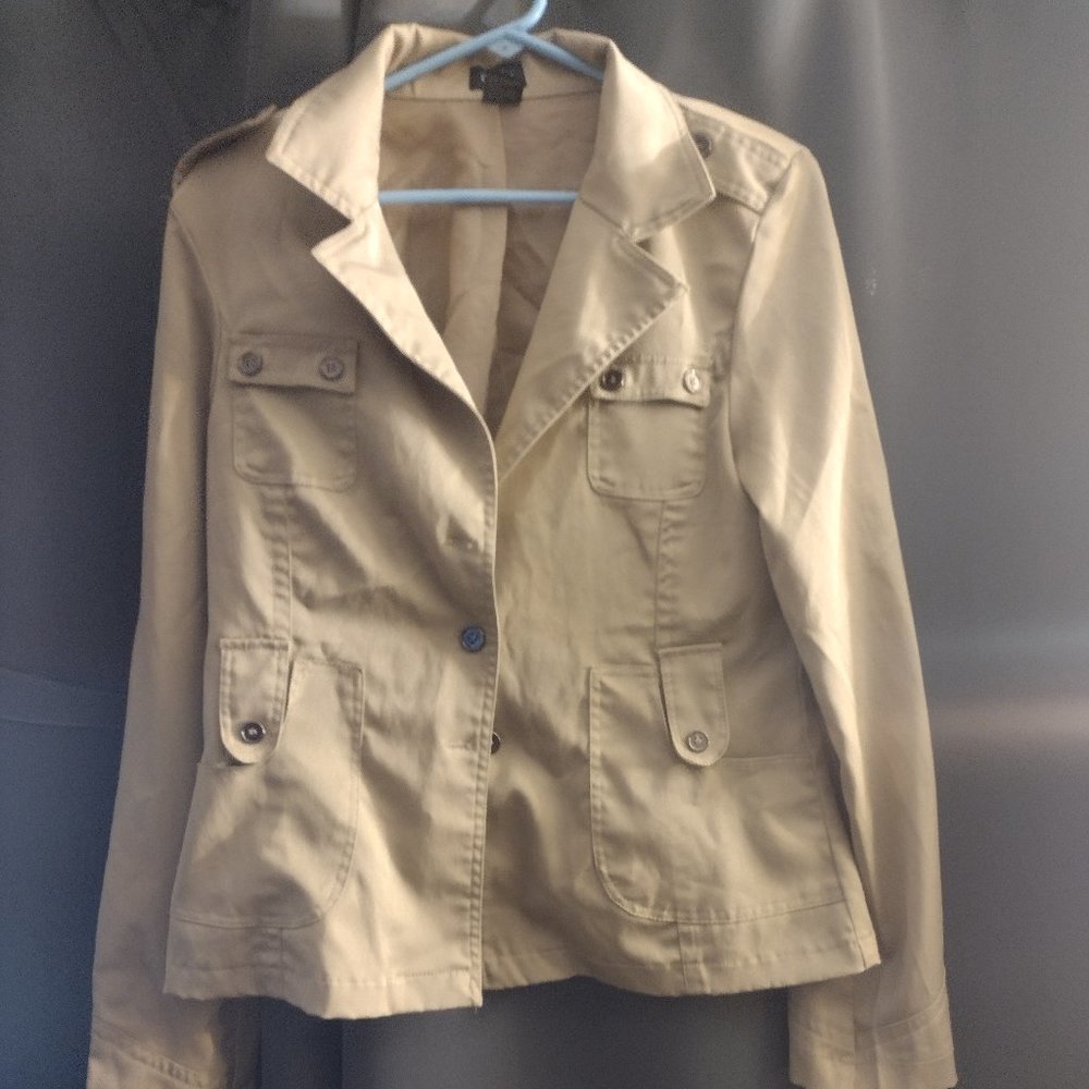 Chesley Beige Blazer/Jacket Size M